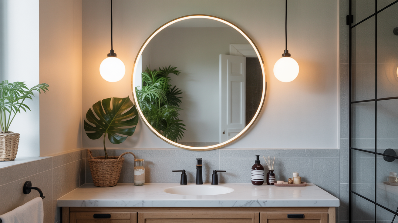 Bathroom Mirror Ideas and How to Size Them Right