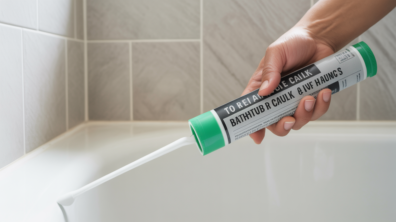 How to Replace Bathtub and Shower Caulk
