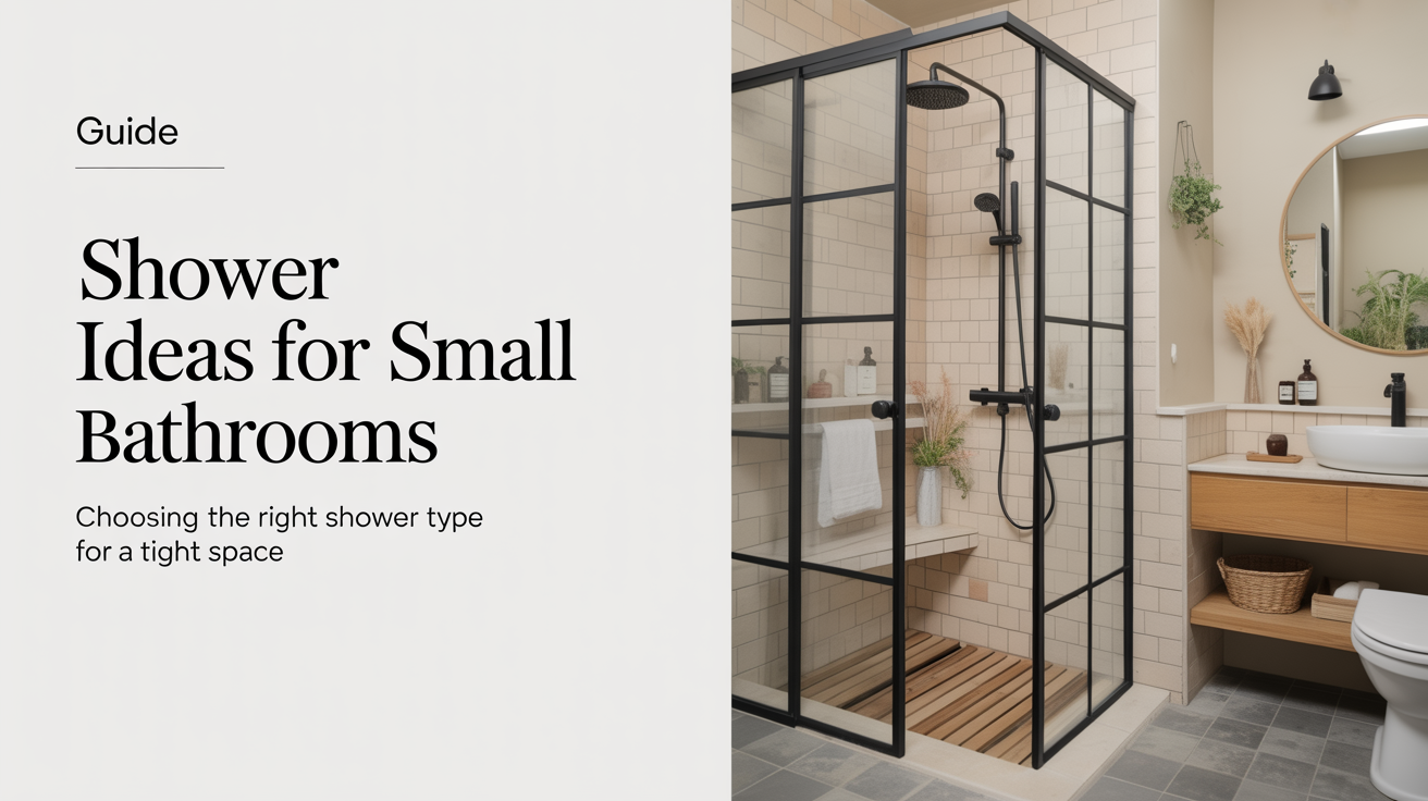 Choosing the Right Shower Type for a Tight Space